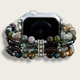 Vintage Agate Stretch Watch Strap